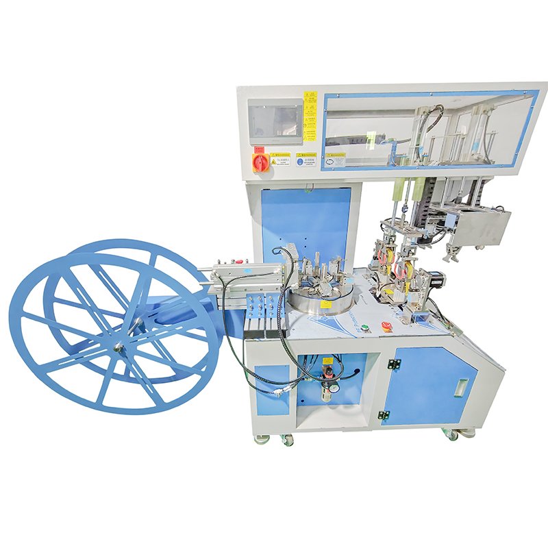 Tubing spool bundling machine